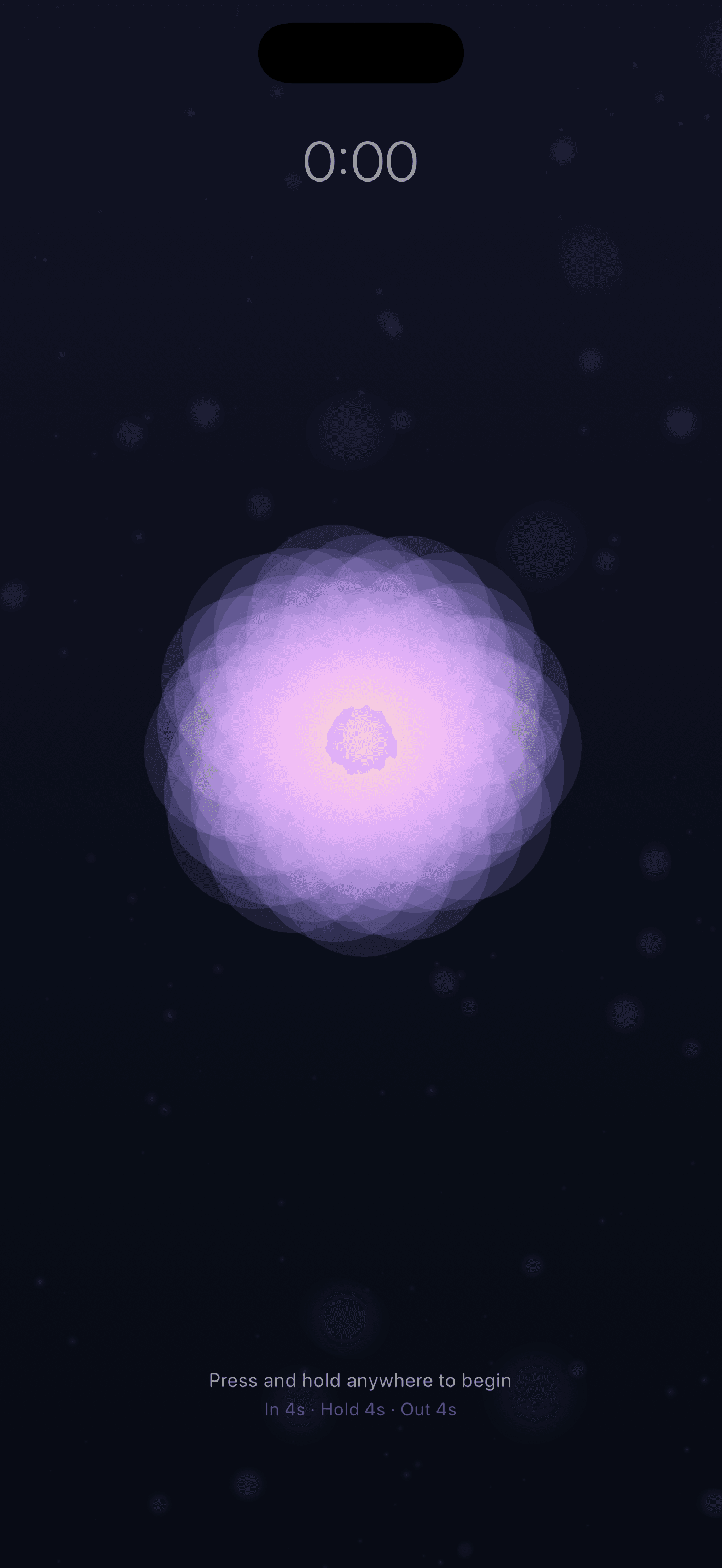 Chillaxly session start screen with the Sierra theme ready to begin